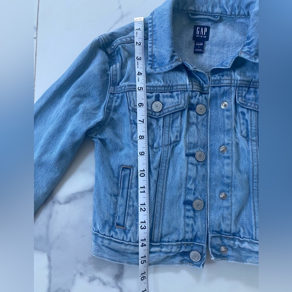 GAP Kids Light Blue Jean Jacket - Picture 4 of 6